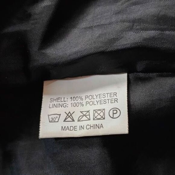 Robert Phillipe Black Puffer Jacket XXL - Picture 5 of 5